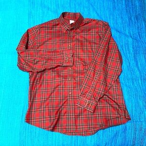Brooks Brothers Men’s Large Red Plaid dress shirt